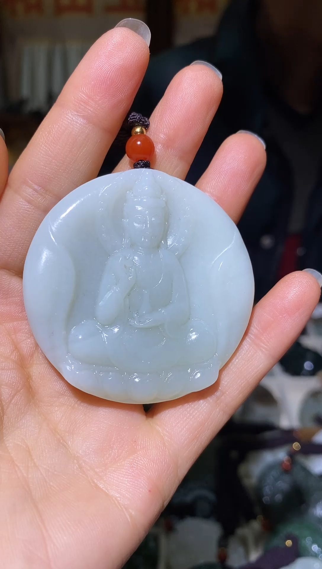 颈饰未镶嵌和田玉1