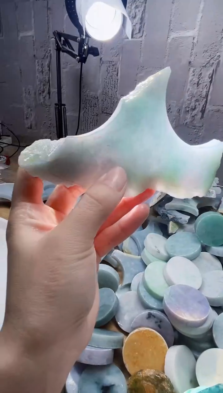 裸石翡翠天然翡翠A货石 南 248