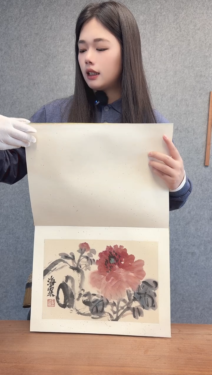 国画用****6刘老师 册页 花卉