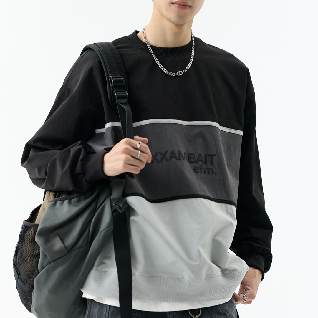 6014黑色新品高奢时尚重磅潮牌卫衣