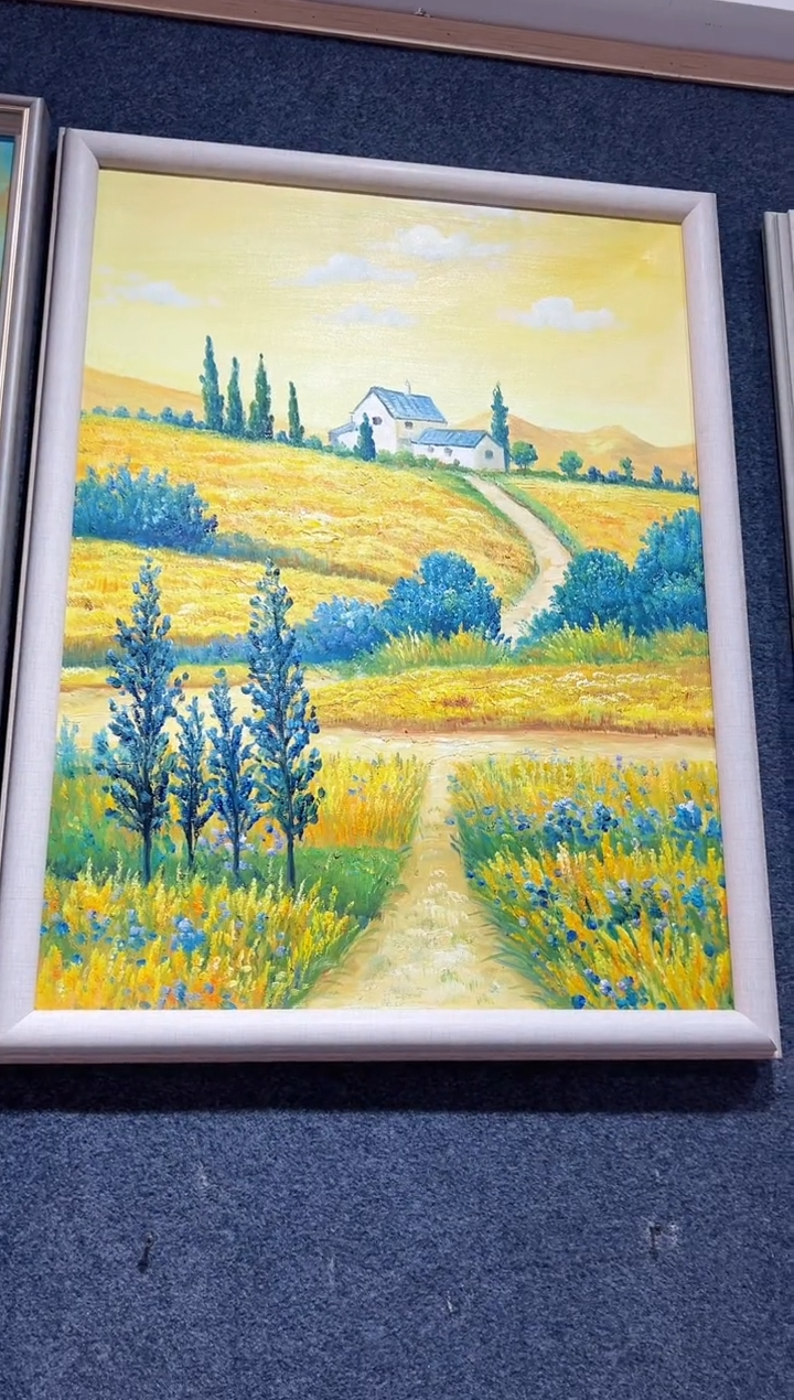 【闪购商品】油画82号 60*80田园-手绘油画