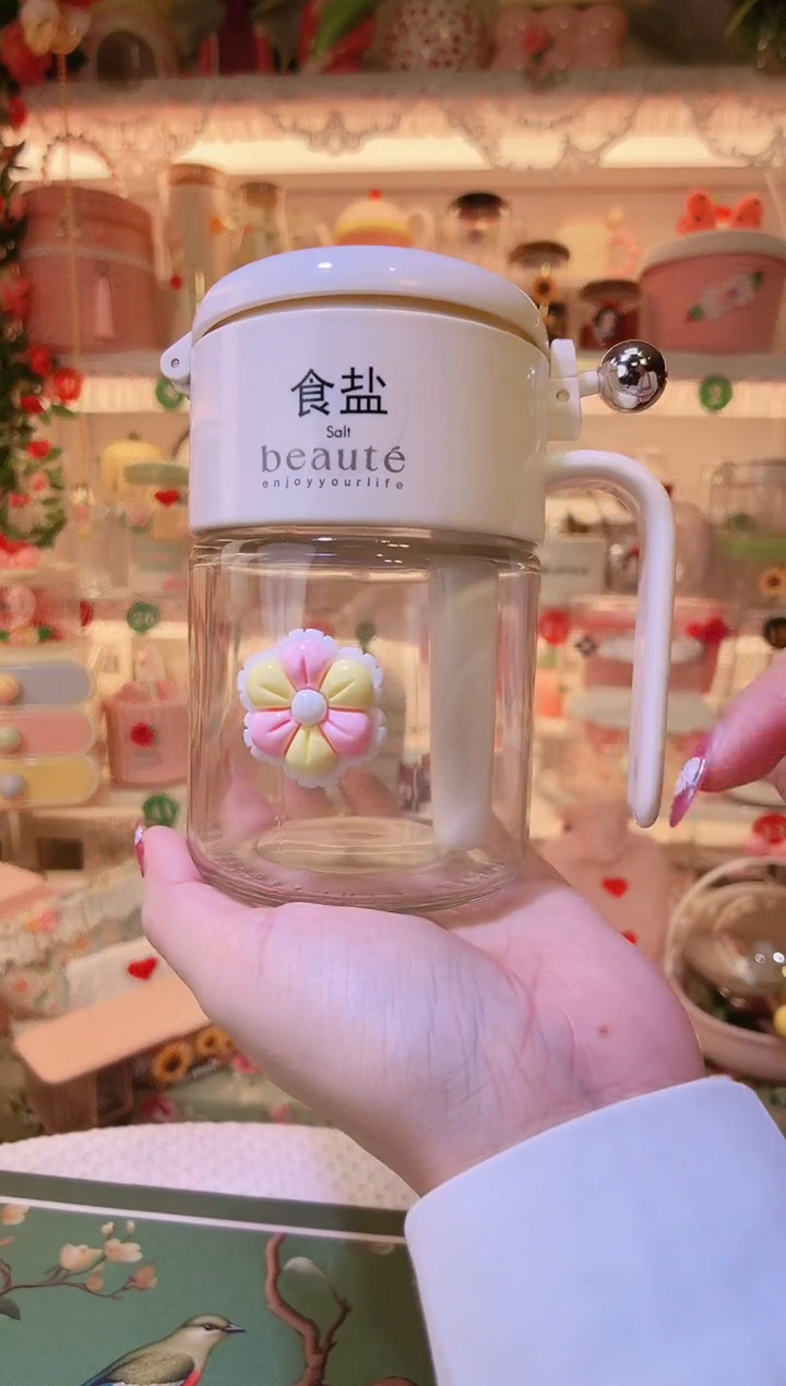 花朵调料罐——手工制作品质好！