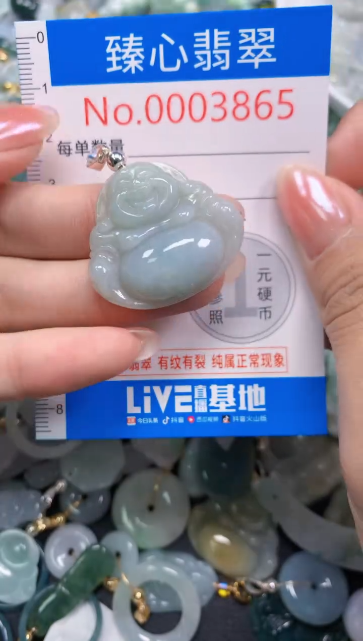 吊坠(不含链)未镶嵌翡翠3865