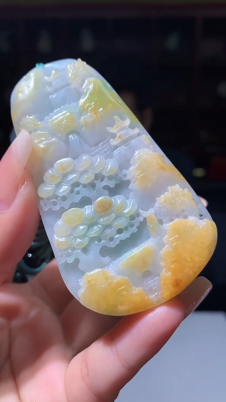 【闪购商品】定制翡翠未镶嵌1049xx-毛货翡翠40