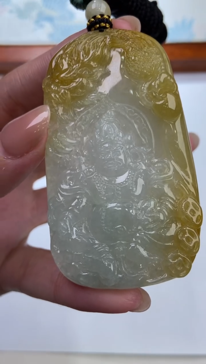 翡翠未镶嵌挂件2209738   