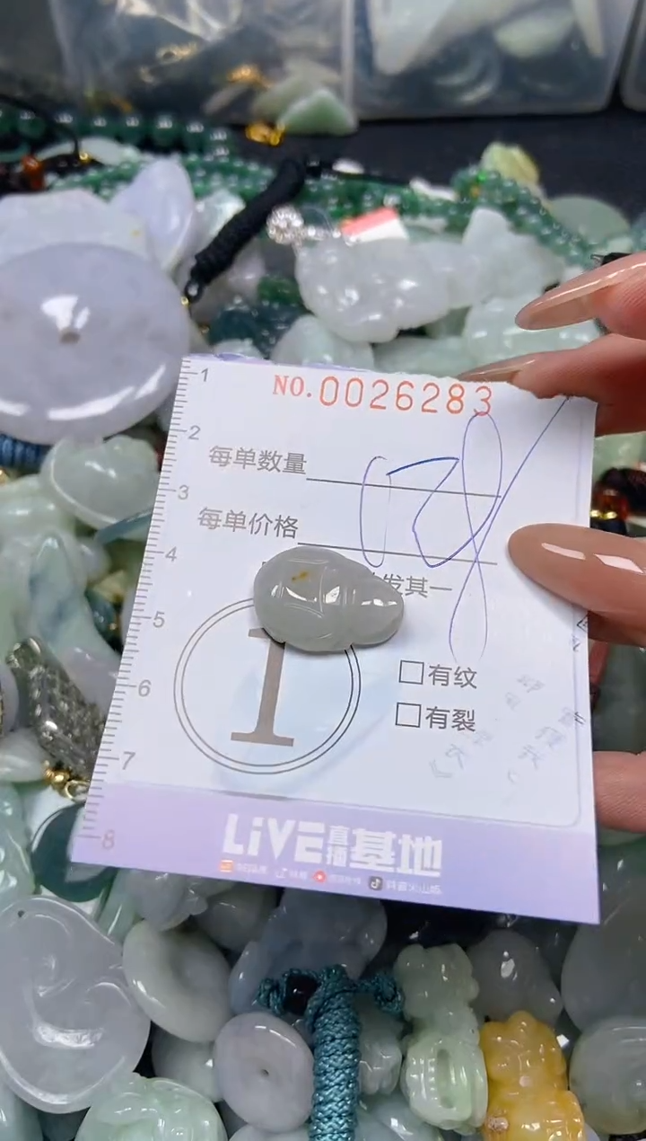 【闪购商品】翡翠颈饰未镶嵌闪购0026283