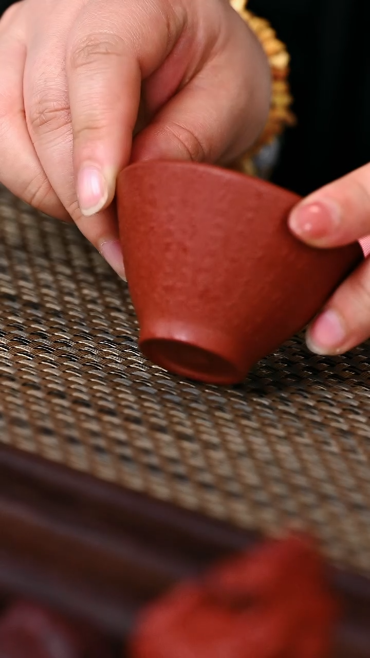 【闪购商品】紫砂茶壶AA14518心经杯斗笠杯