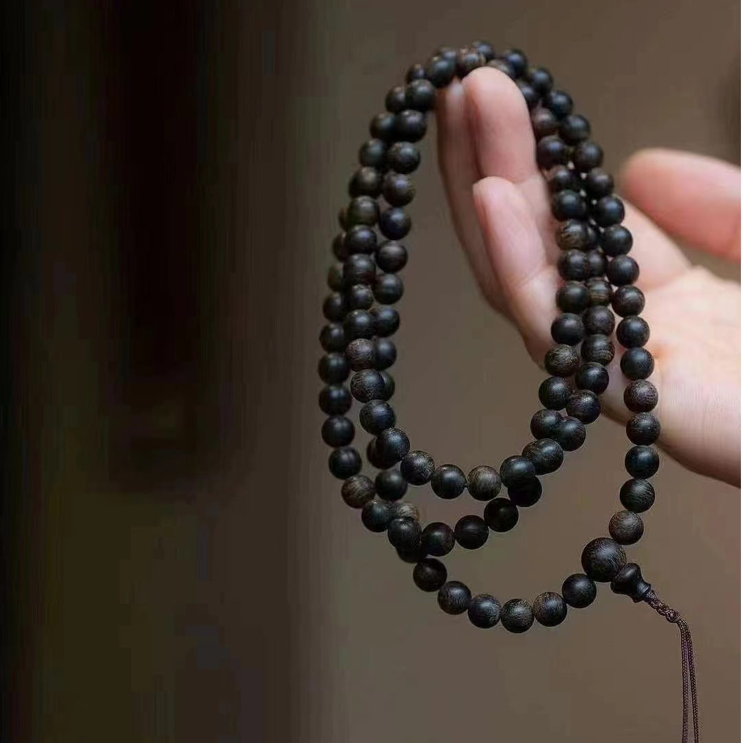 增香沉香木质非遗 Y生芽莊5A金运雷留疤BQ陳水0.8（纹理随机）