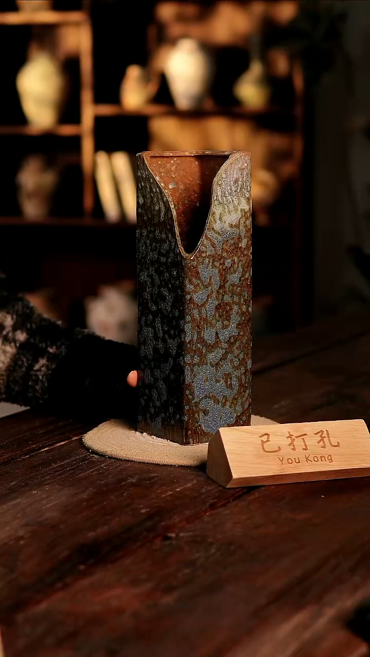 摆件30-326微瑕高度32口径14已打孔误差2