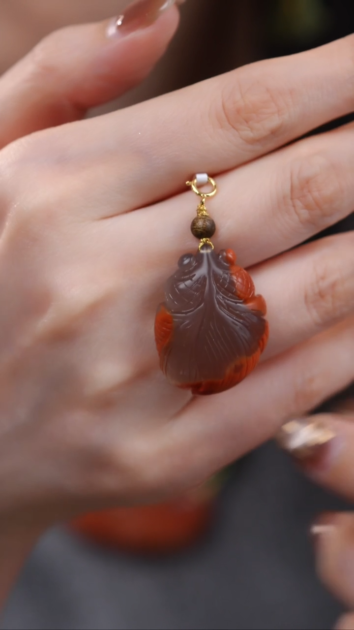 颈饰未镶嵌南红玛瑙4