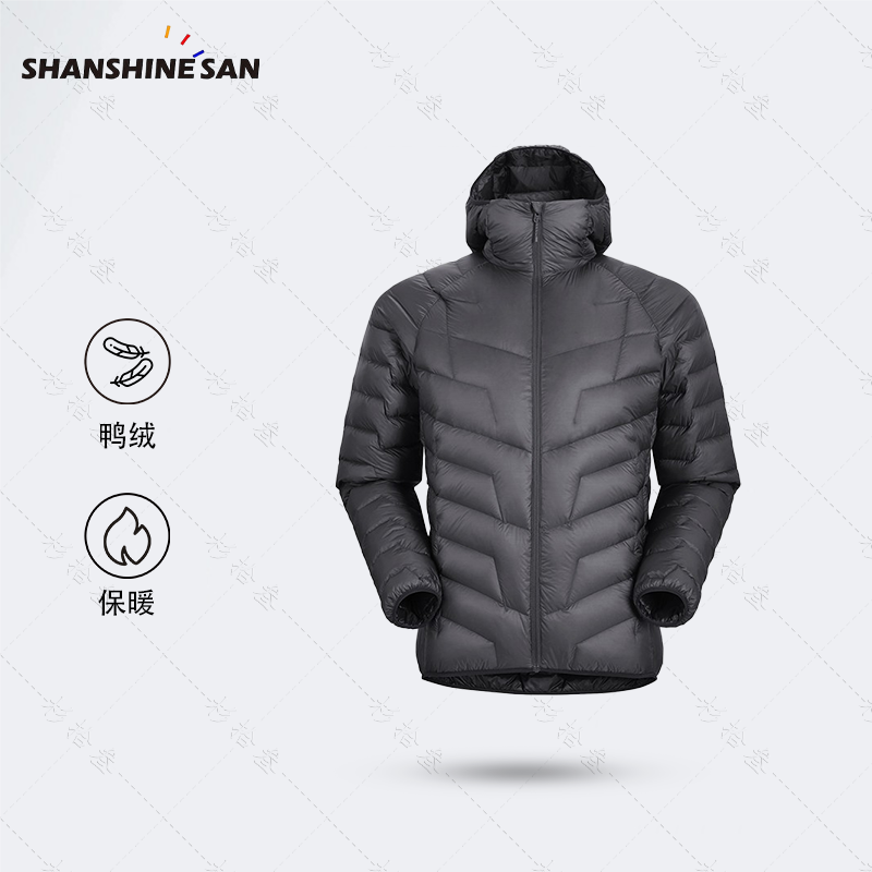 轻暖防寒】秋冬保暖防风男女通用羽绒服户外休闲保暖防风羽绒服550