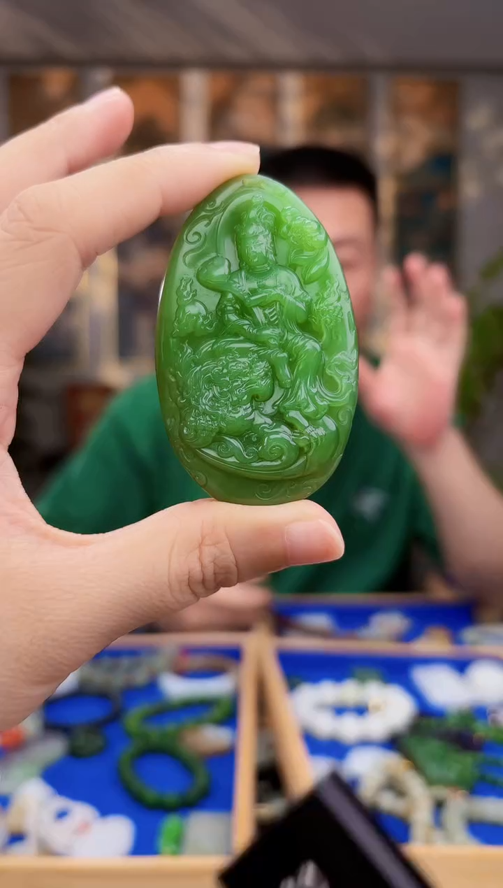 未镶嵌和田玉挂件拍一发一