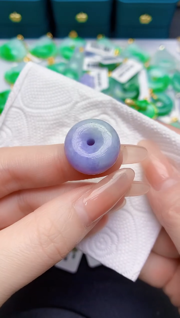 颈饰未镶嵌翡翠缅甸天然翡翠A货