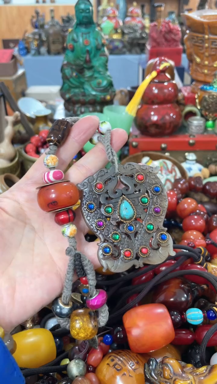【闪购商品】1宫廷影视老旧工艺摆件