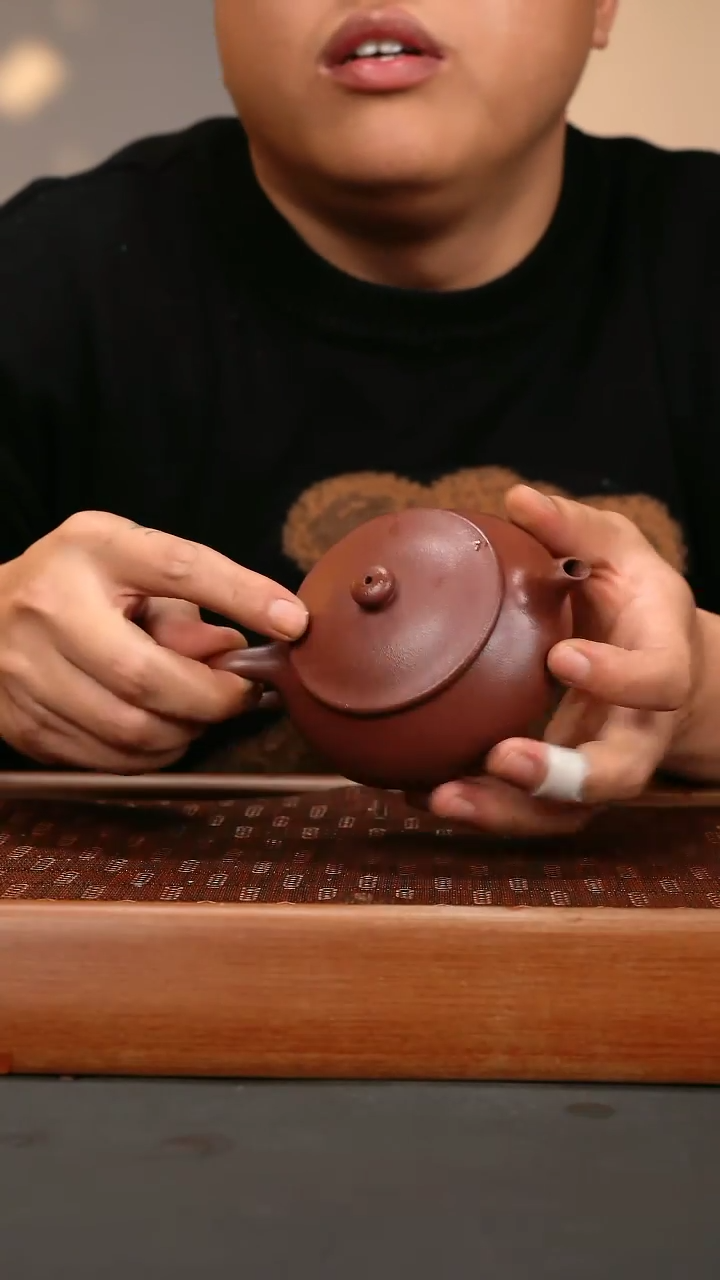 【闪购商品】紫砂茶壶syzj底槽清手磨粗纱明炉