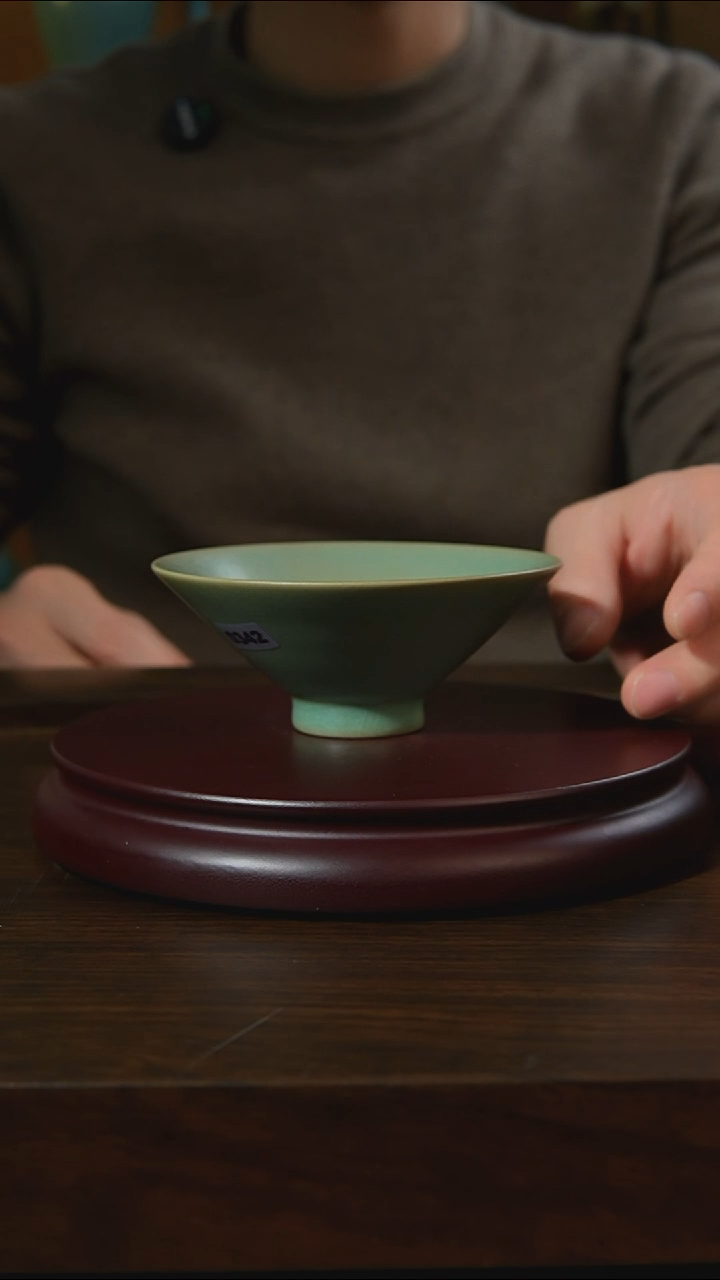 杯子瓷汝州原产地原矿仿古老釉q