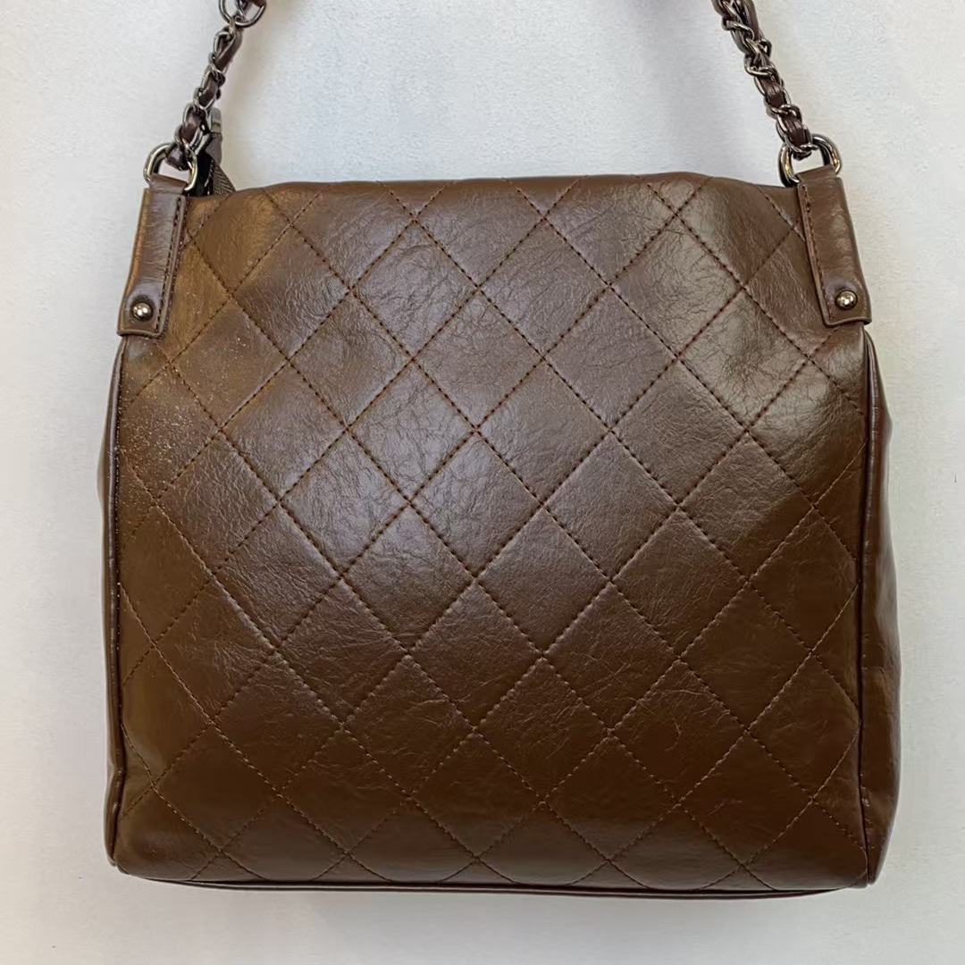 简约百搭高级感2025新大容量女包5585咖啡