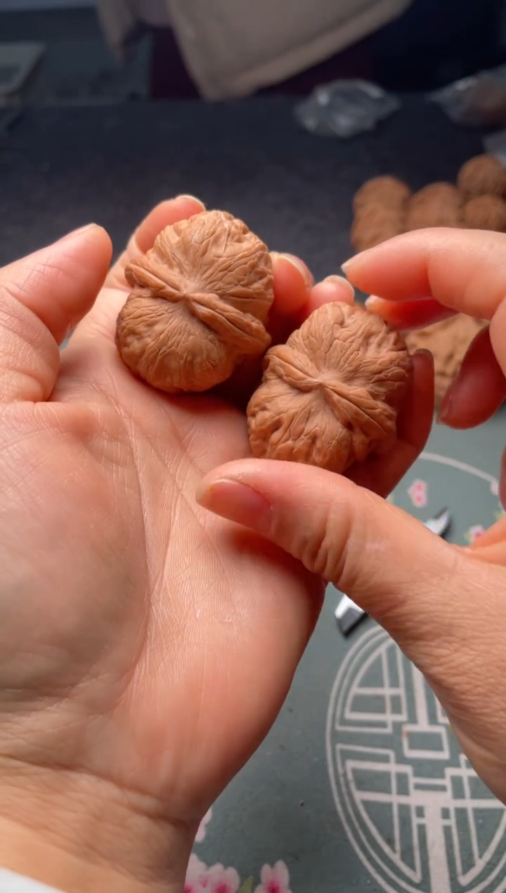 把件文玩核桃w78  元宝 42尺小水尖