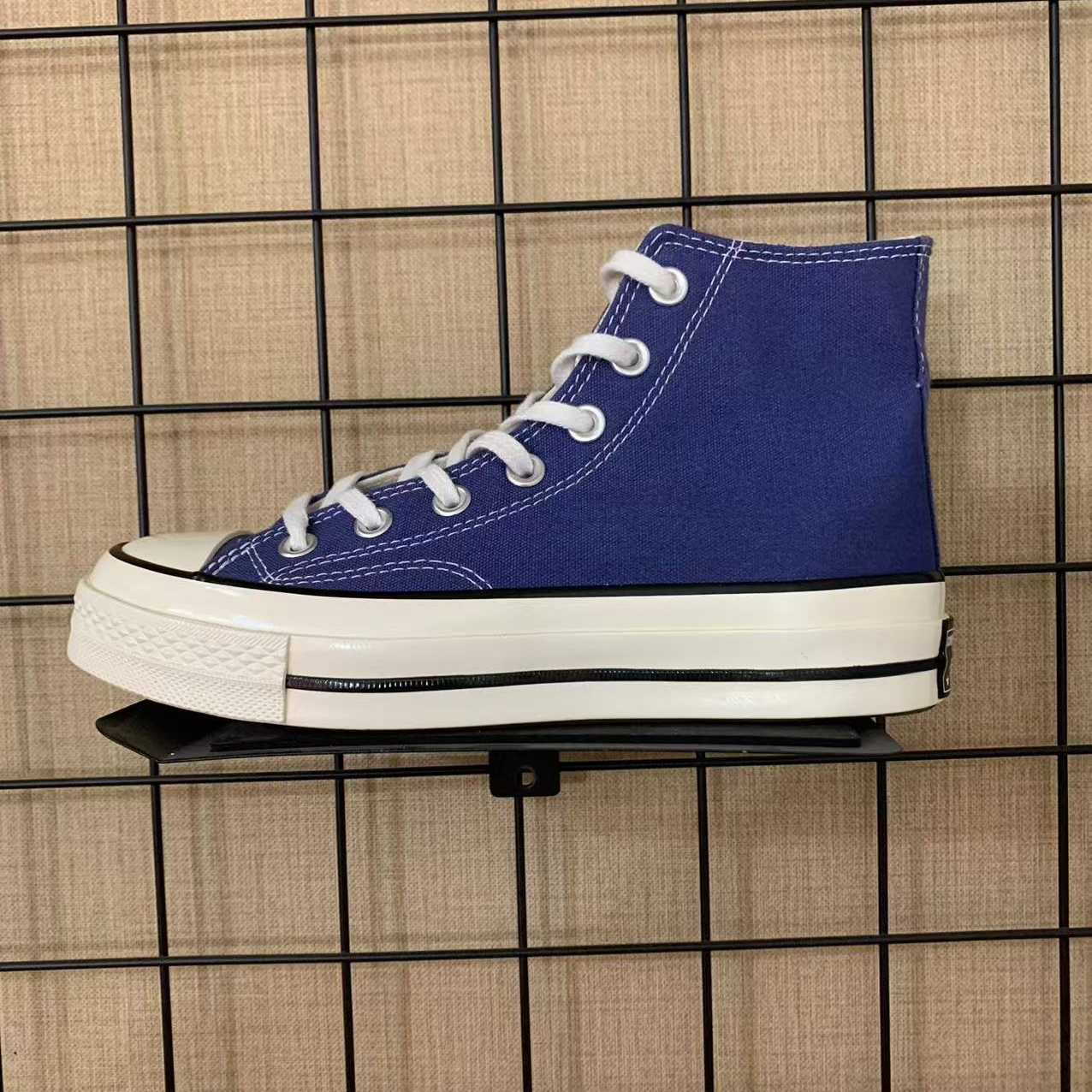 笑妈高品质帆布鞋1970蓝色系（鞋码偏大，个别微瑕，易开胶)