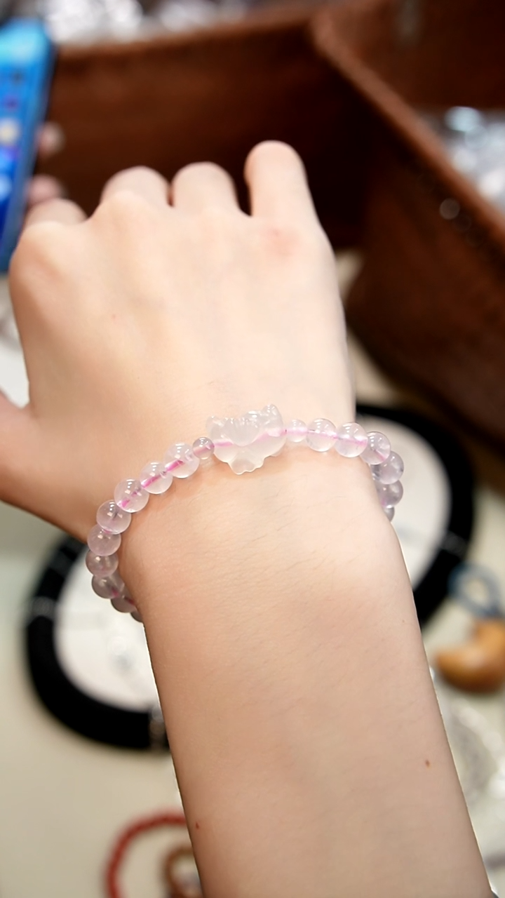 未镶嵌库克手串孤品手串-默认微瑕