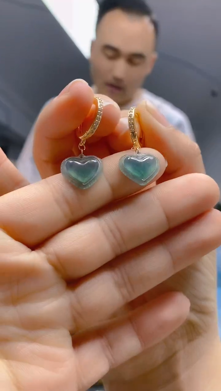 【闪购商品】翡翠耳饰合金101翡翠耳包