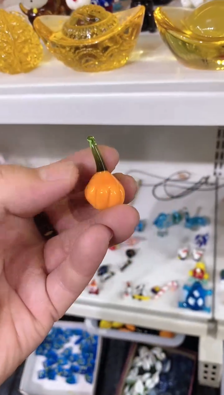 琉璃手工艺品特价南瓜