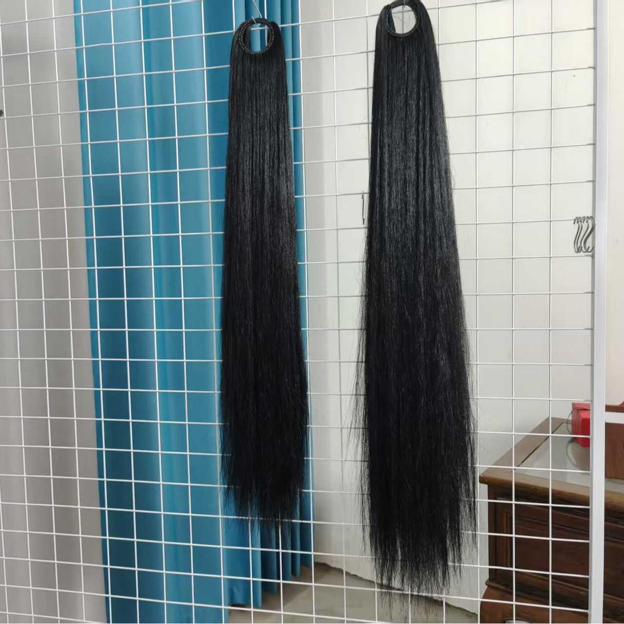 戏曲假发扣发批发不易打结1米   1米1左右厘米