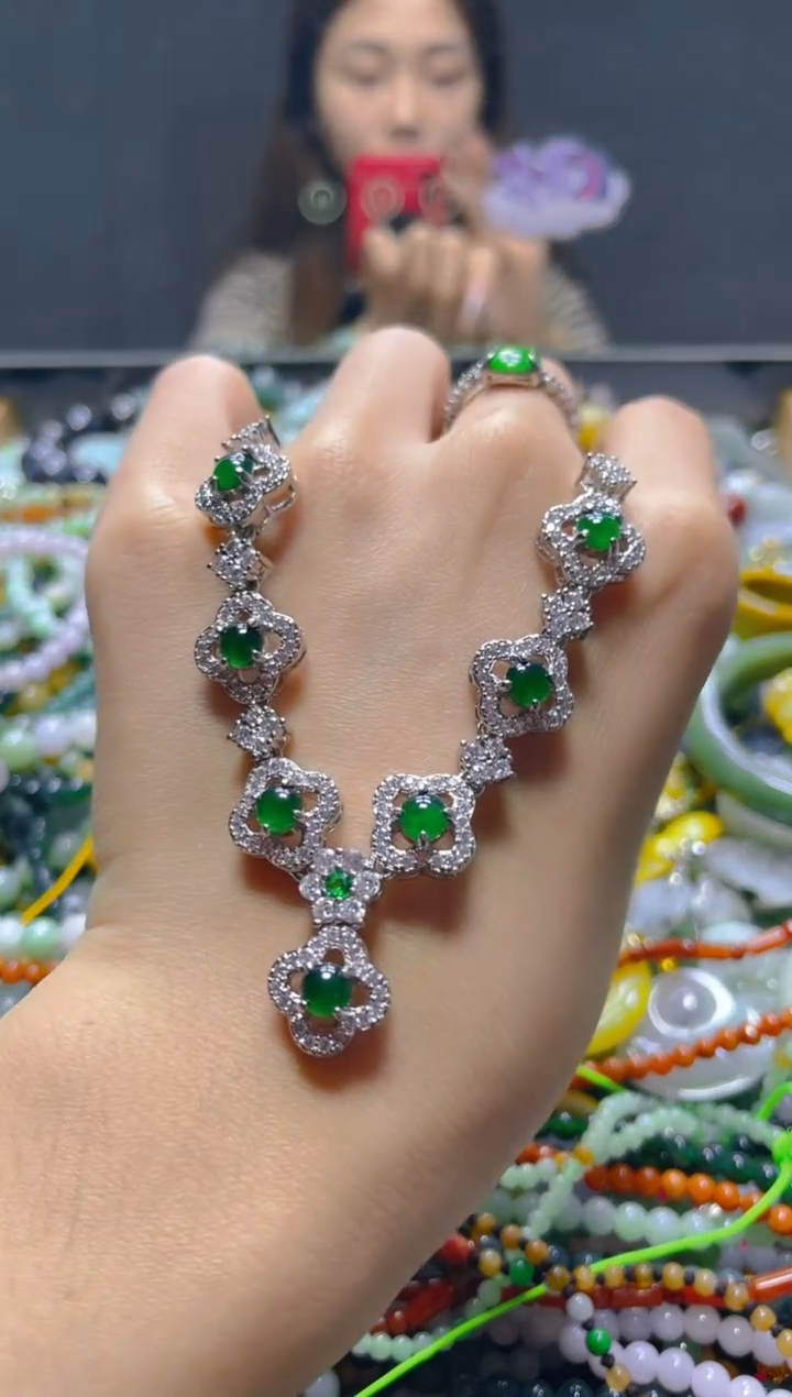 颈饰未镶嵌翡翠多样性发货择优发货