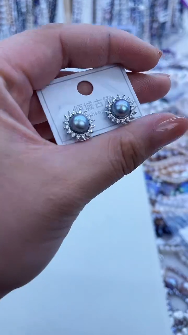 【闪购商品】淡水珍珠耳饰未镶嵌162