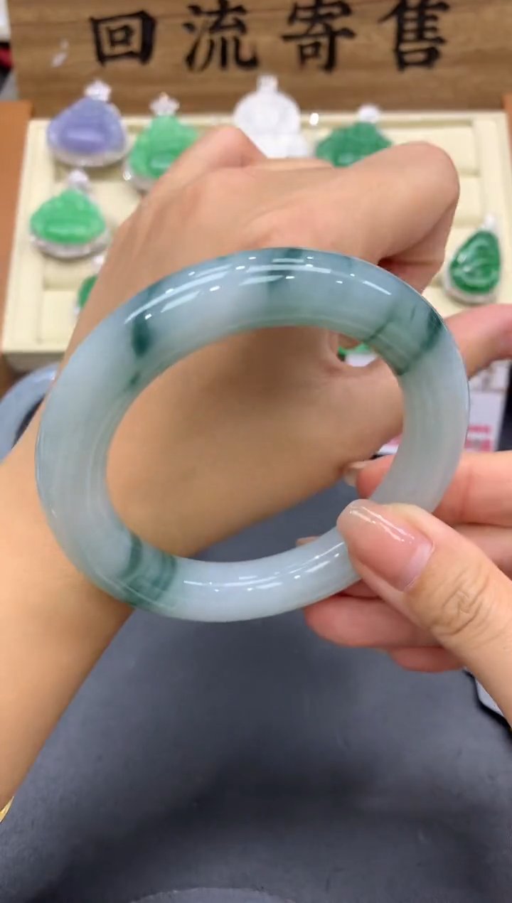 【闪购商品】翡翠手镯未镶嵌457-中国好珍宝