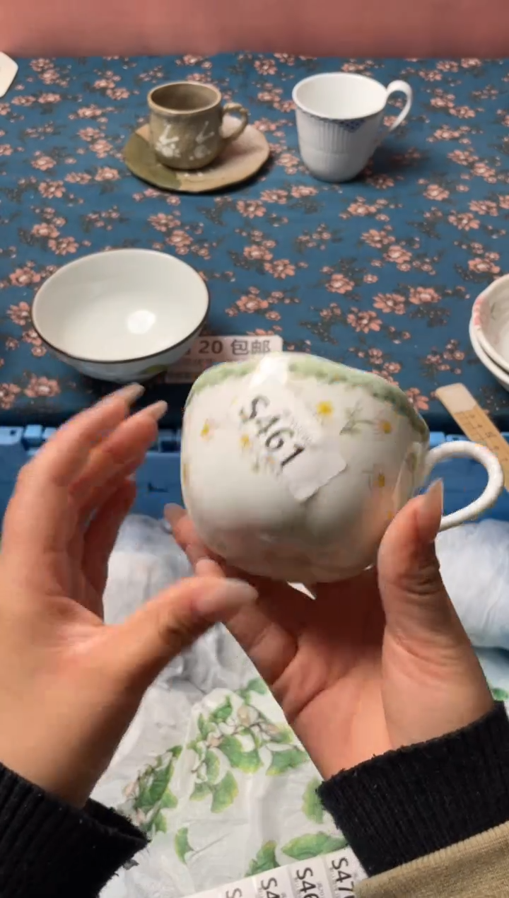 瓷片三*妈瓷器瓷器S461