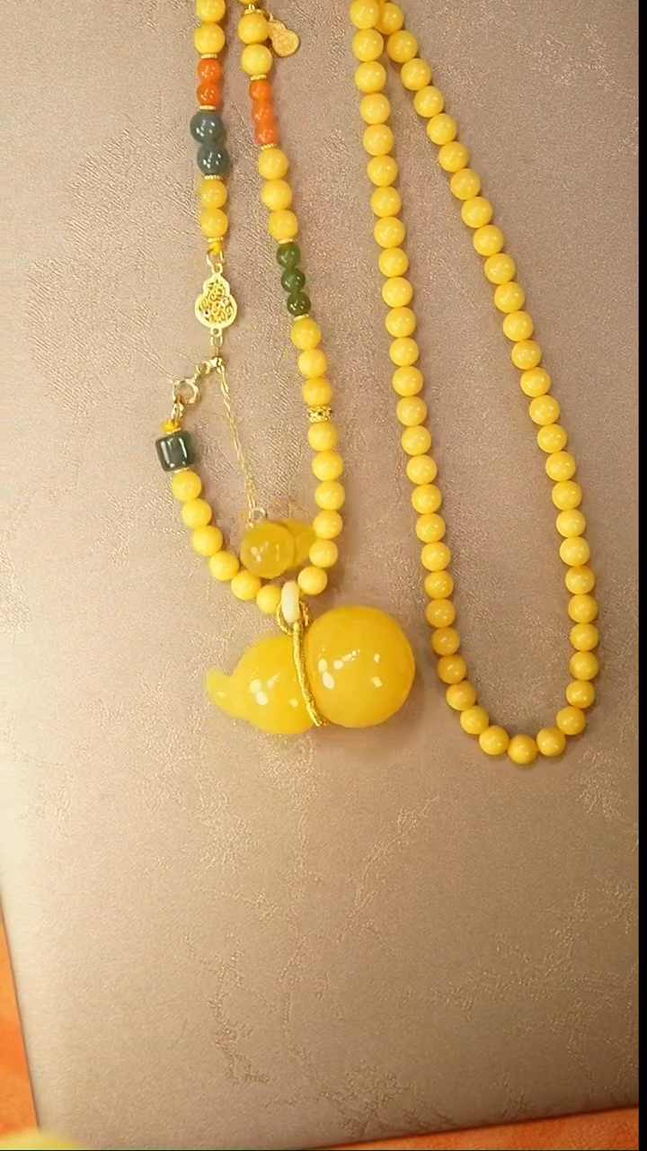 【闪购商品】琥珀颈饰未镶嵌颈饰