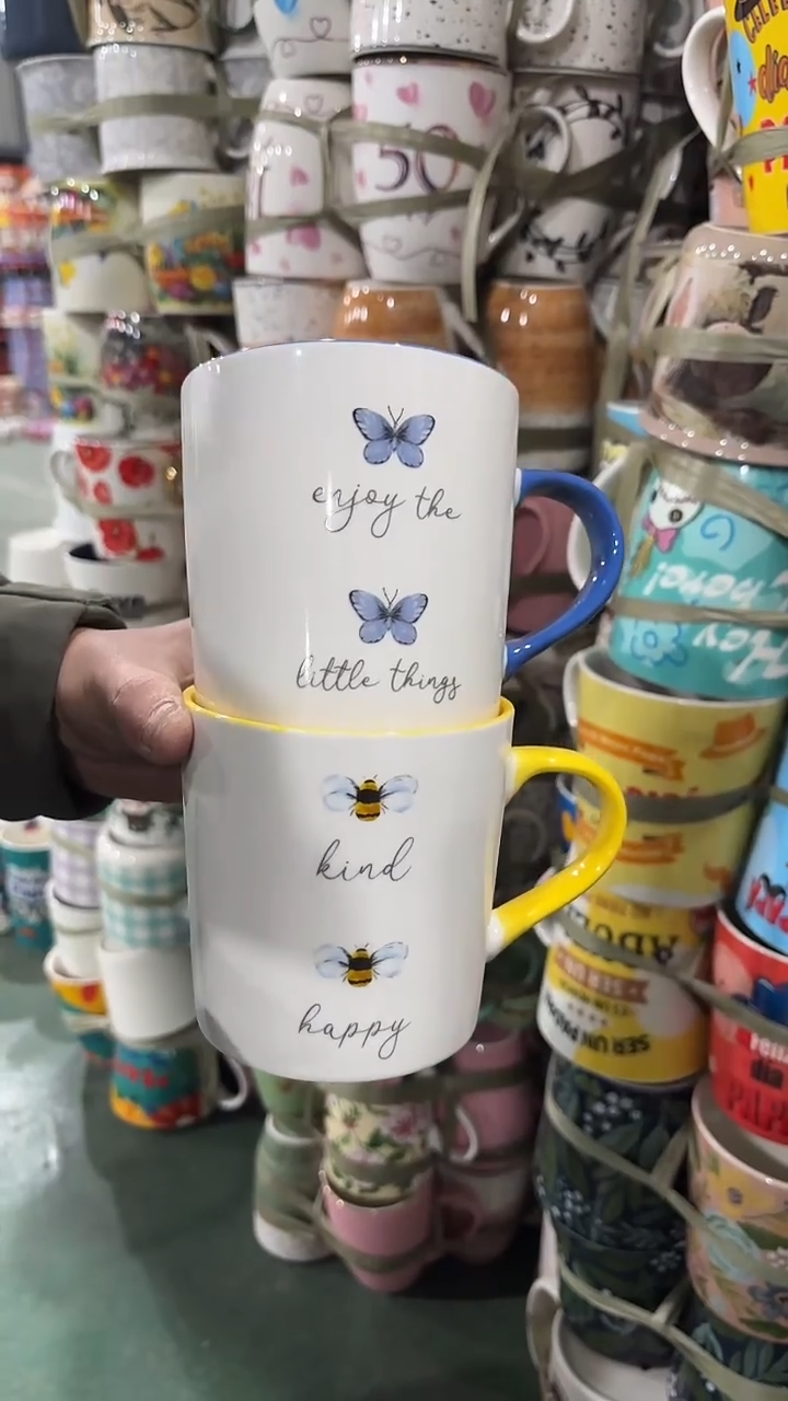 【闪购商品】家湖高温陶瓷杯 微瑕