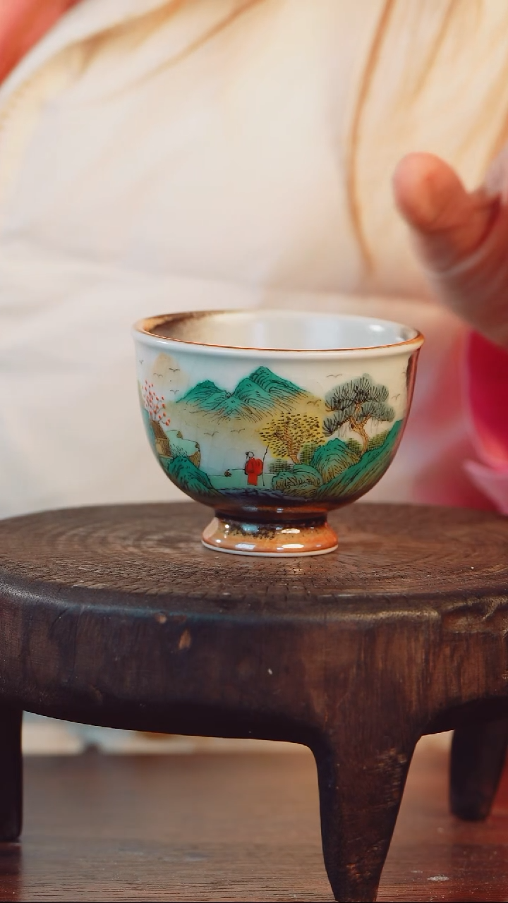 艺然堂手工手绘茶器