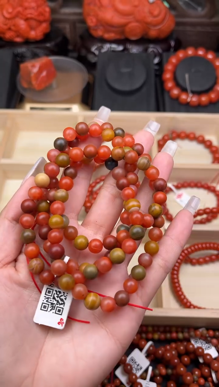 【闪购商品】南红玛瑙珠宝奇石未镶嵌-7+