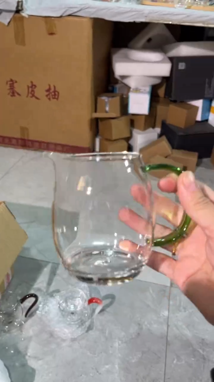 诚然公杯浅绿把手