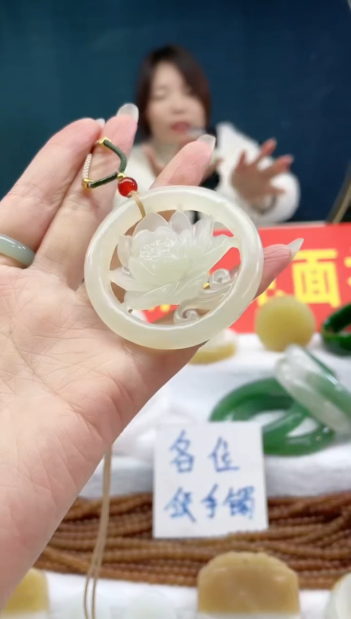 【闪购商品】和田玉戒指未镶嵌1