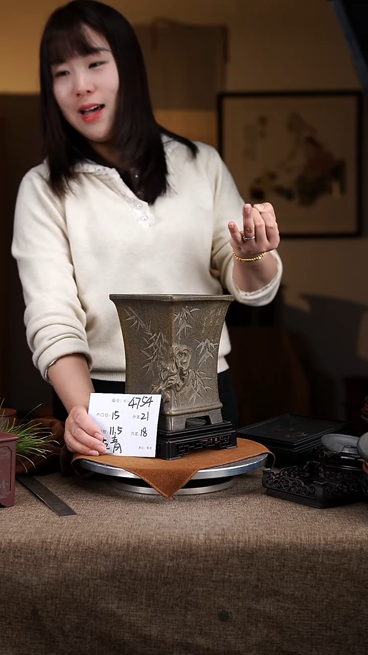 【闪购商品】紫砂花盆紫砂花盆4754