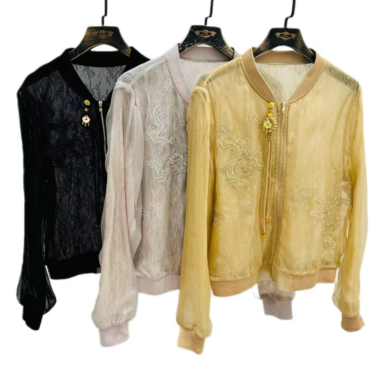 【公主高定】新中式蕾丝双层外套DY6088WTW