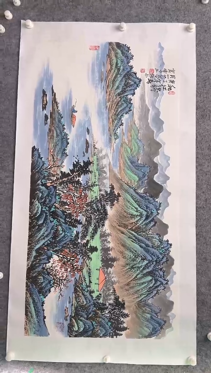 【闪购商品】绘画姜国华-8平尺-国画作品