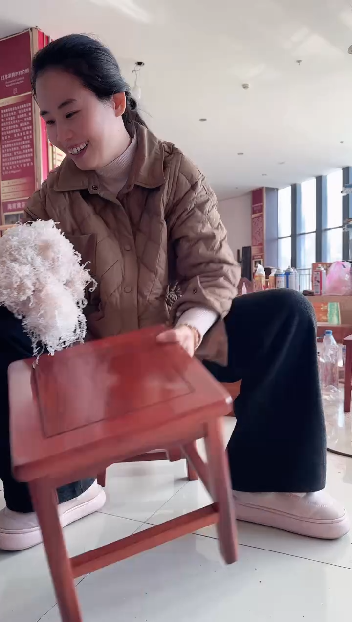 花梨木类家具鲨*缅甸花梨大果紫檀富贵凳（微瑕