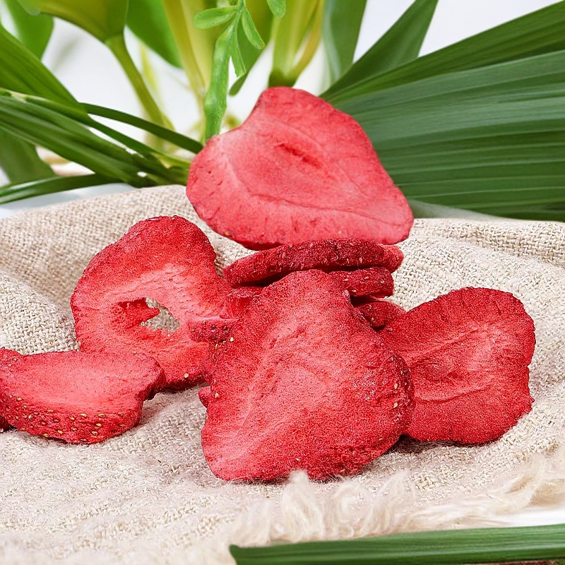 [新人礼]有零有食冻干草莓脆丹东红颜草莓干追剧馋小零食大袋装