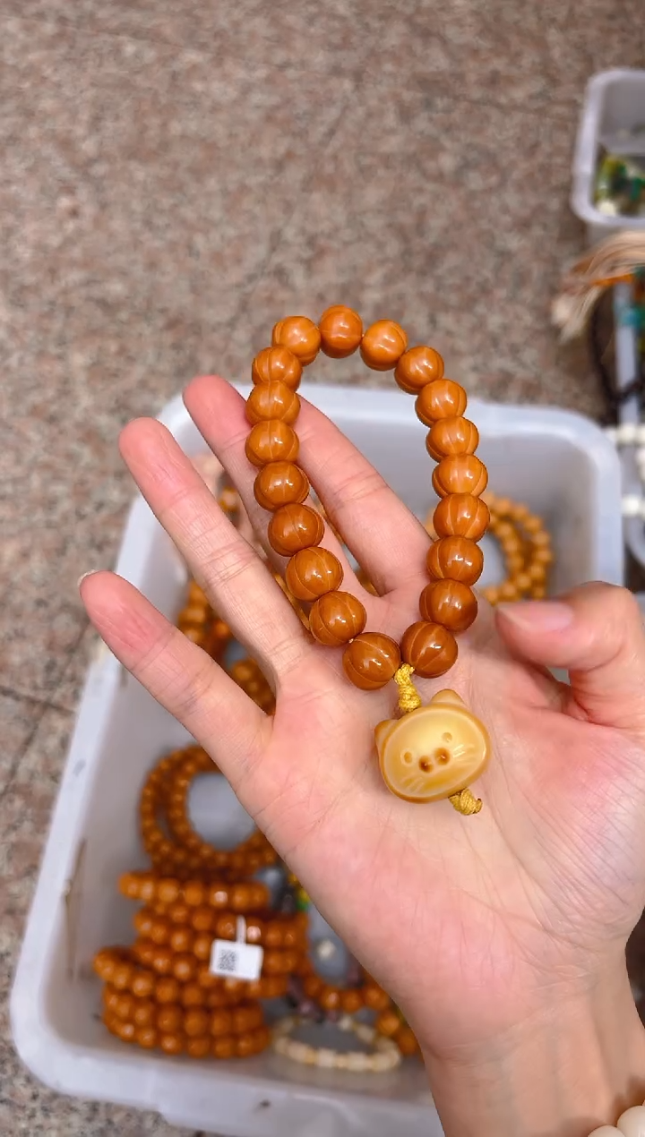 吊坠菩提根/象牙果猴头南瓜手持 叮当猫吊坠