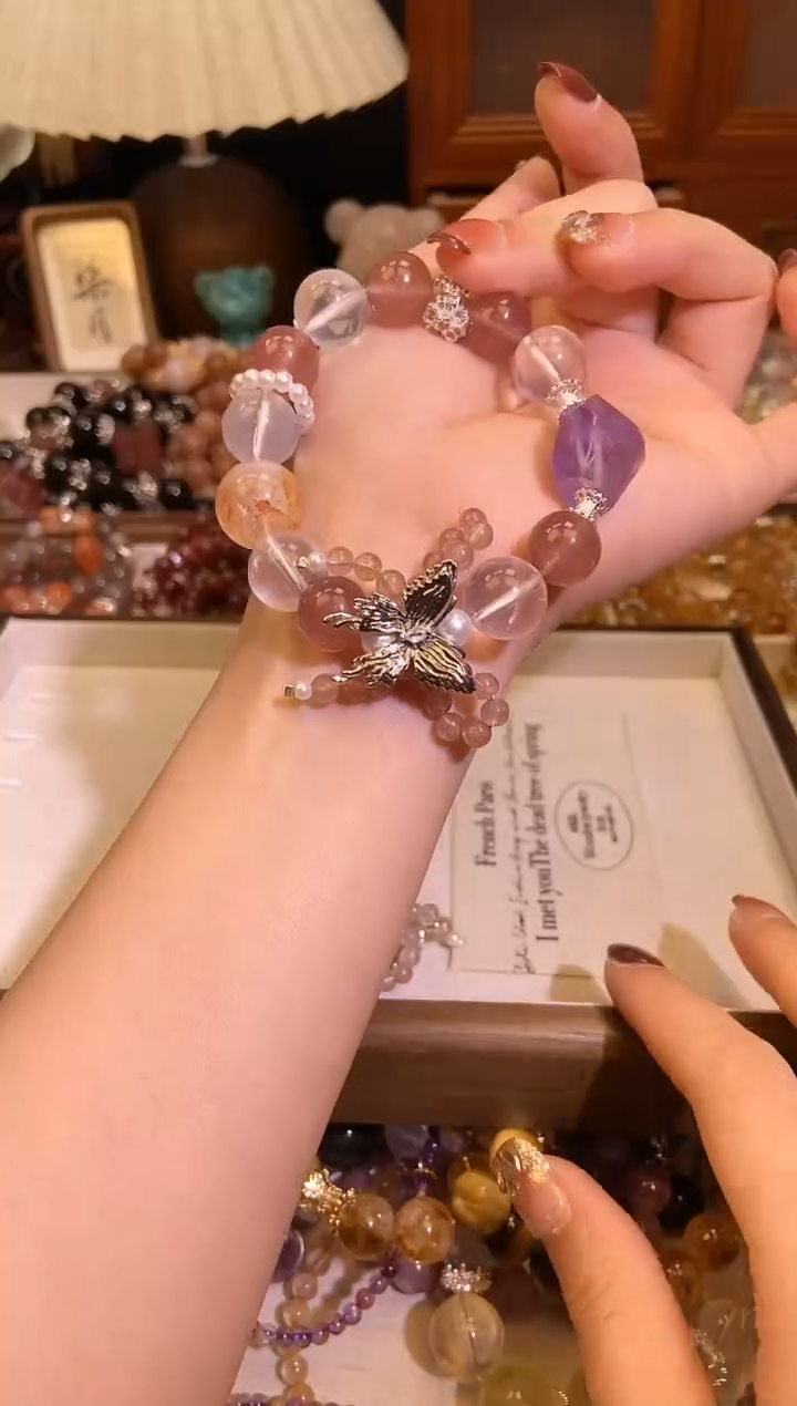 【闪购商品】水晶手链未镶嵌420多宝