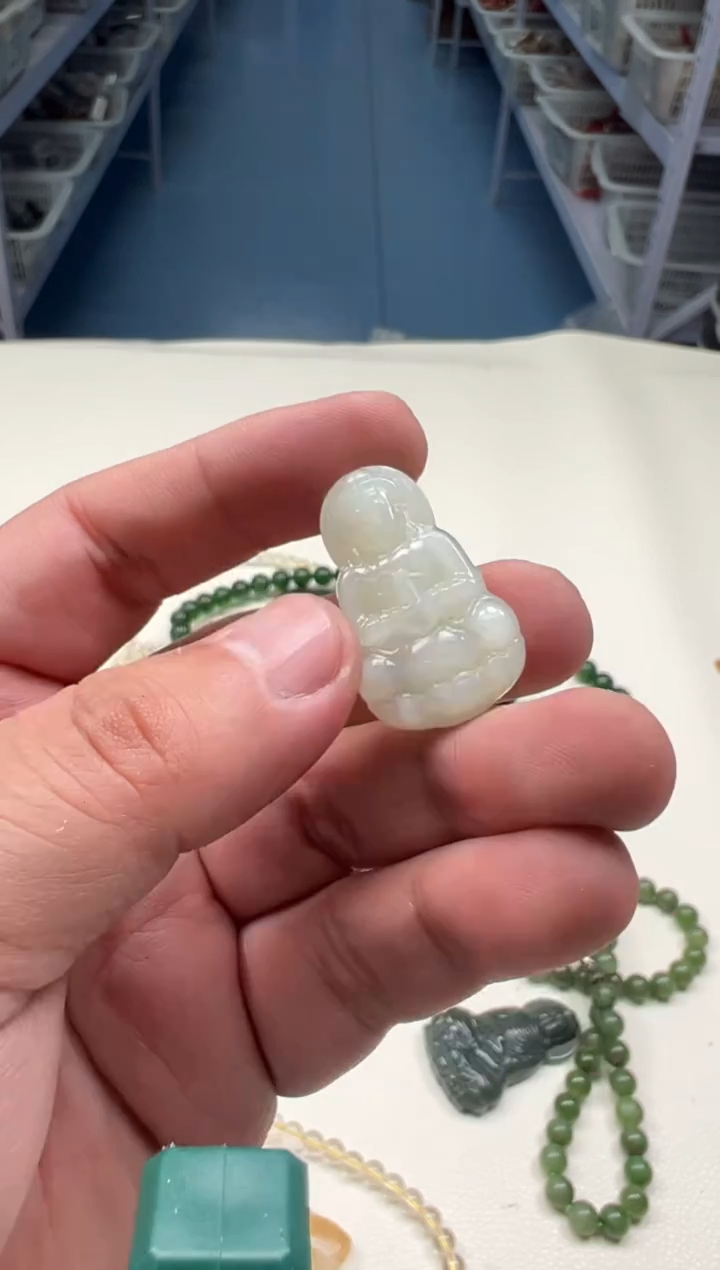 颈饰未镶嵌和田玉单个6651