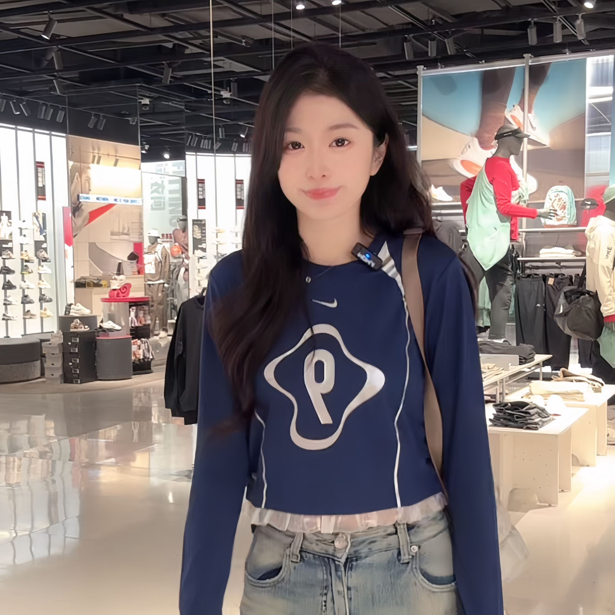 【滔搏联动】NIKE耐克女子运动休闲长袖T恤IO0467-410