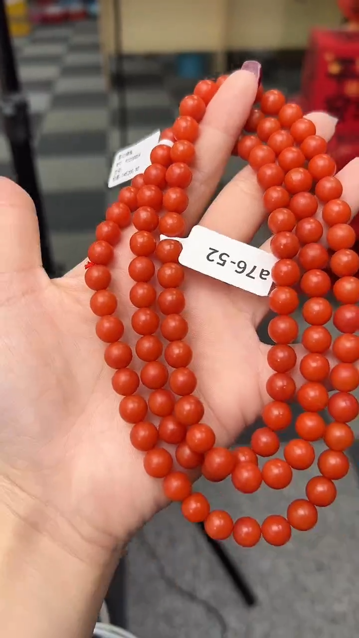 【闪购商品】南红玛瑙珠串未镶嵌多样发其一/8/92200054