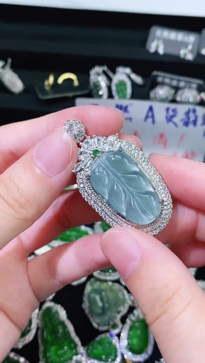 【闪购商品】翡翠未镶嵌颈饰精美翡翠-多样性只发一件H392