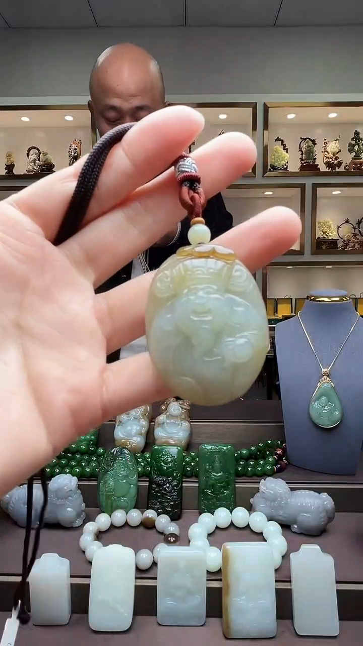 【闪购商品】和田玉挂件未镶嵌苏