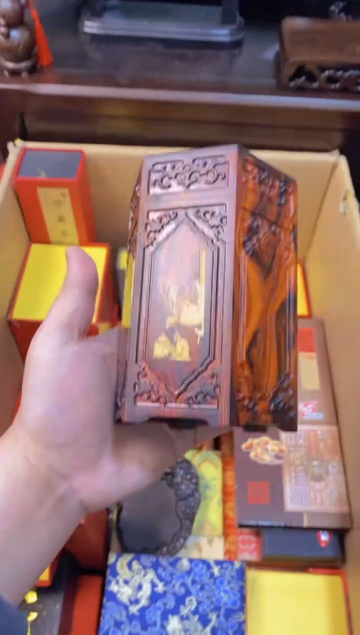 【闪购商品】木六角茶叶罐直播推荐直播推荐